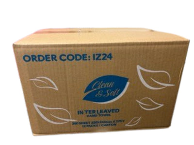 Clean & Soft Interleaved Hand Towels (20 packet)