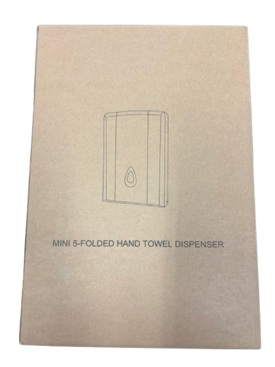 Mini 5-Folded Hand Towel Dispenser